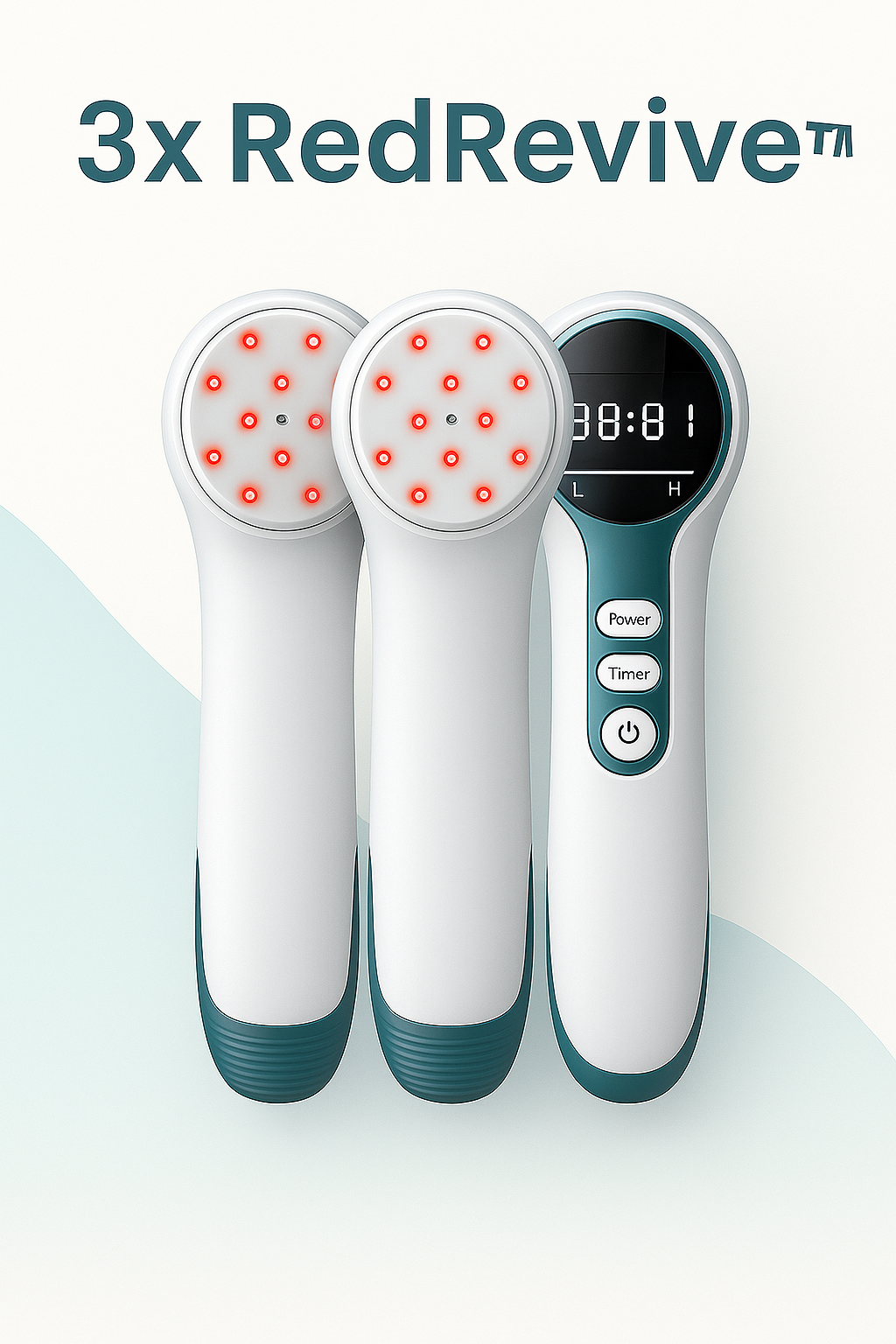 3X RedRevive™ Therapy Wand For Targeting Pain In One Area